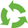 Icono de cápsulas compostables