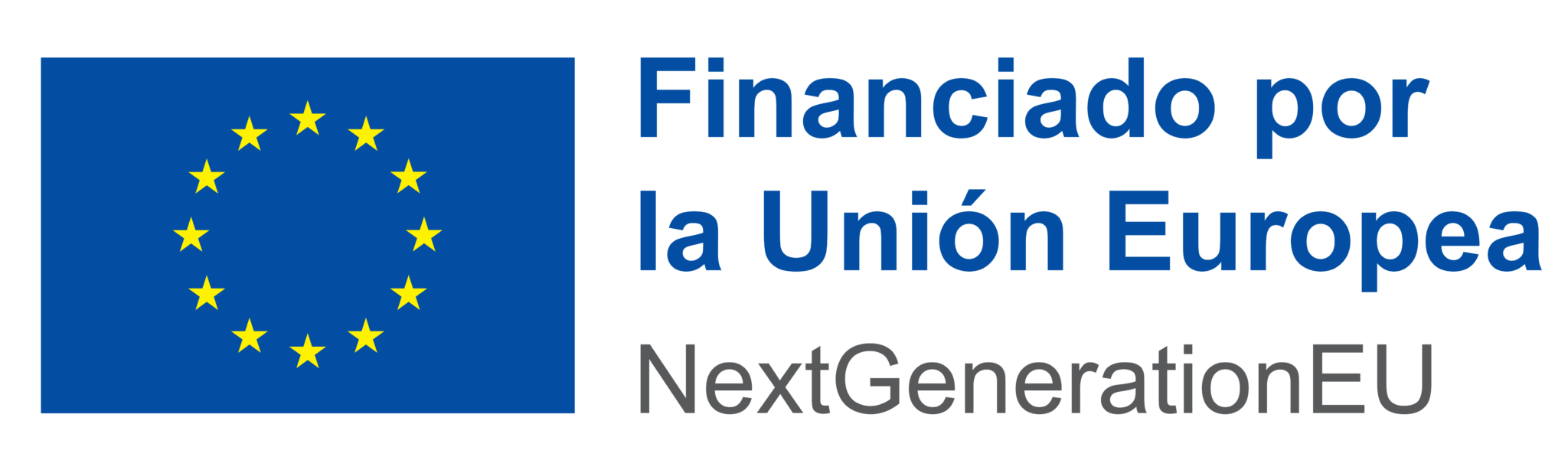 Logotipo de financiado por la unión europea nextgenerationeu